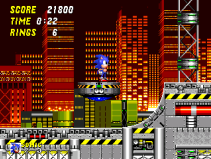 Sonic 2 on Genesis
